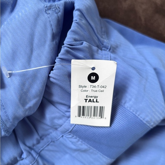 Blue Jumpsuit with Lightweight Fabric and Straight Leg Design - Picture 9 of 9